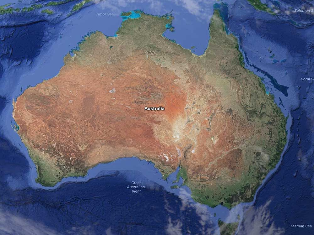 The census updated the Australia's population at 24.4 million people in 2016 from over 21.5 million in 2011. Map