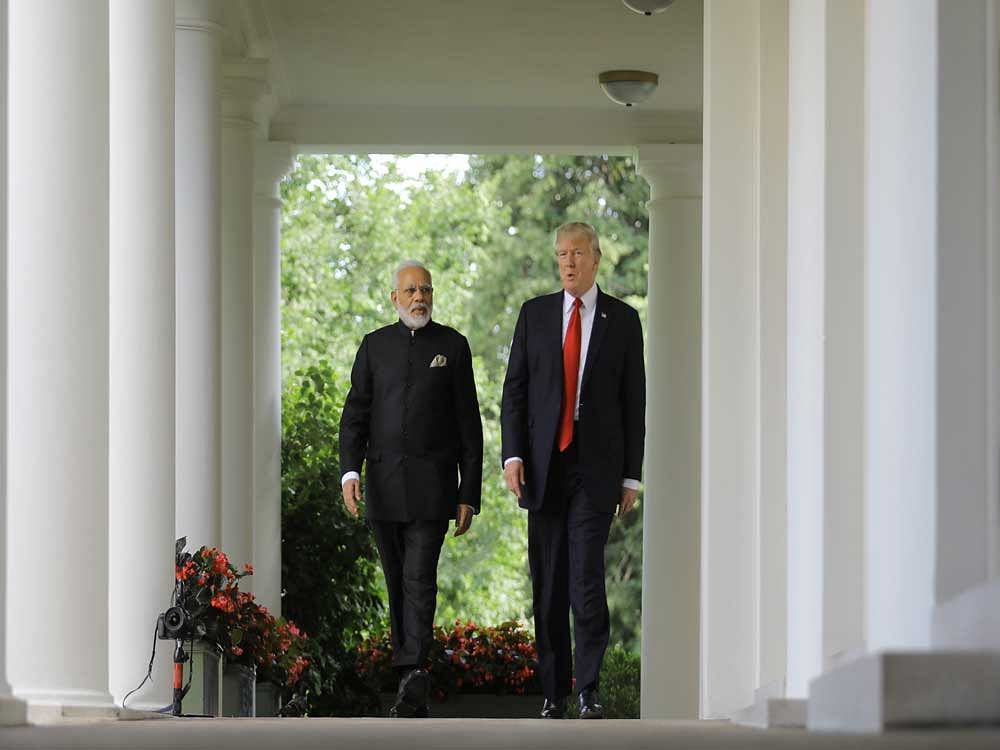 The Opposition today criticised the India-US joint statement for allegedly being too close to the American view on Islamist terror. Reuters Photo