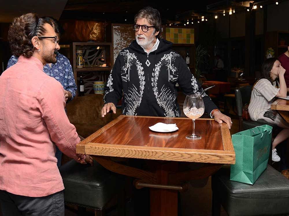 Directed by Vijay Krishna Acharya, the movie marks the first on-screen collaboration between Bachchan and Aamir Khan. Representational Image. Photo via Twitter.