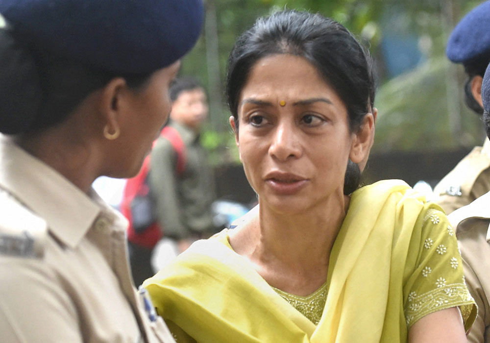 Indrani Mukerjea has filed a complaint against the officials of Byculla prison. Photo credit: PTI.