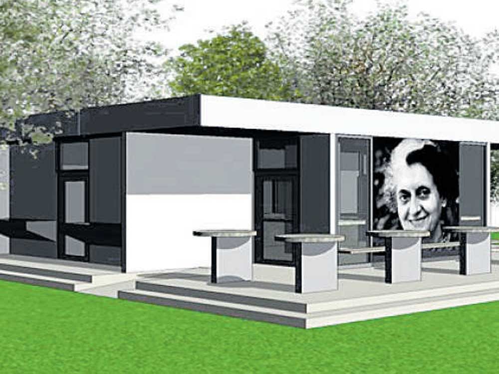 An artist's impression of the Indira Canteen.