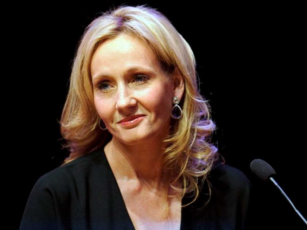 Renowned author J K Rowling has trolled Donald Trump. File Photo