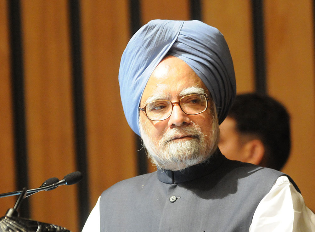 Congress leader Manmohan Singh. PTI File Photo