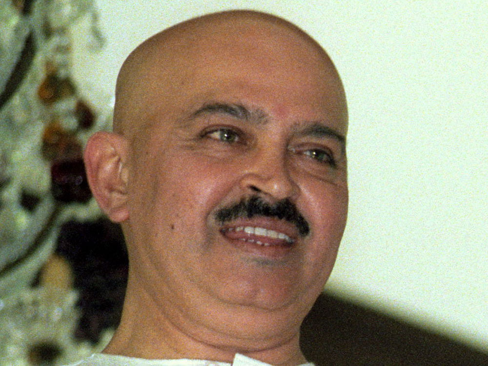 Rakesh Roshan recollected his ordeals and struggles on the golden jubilee of the celebrity's tenure in Bollywood. file photo.