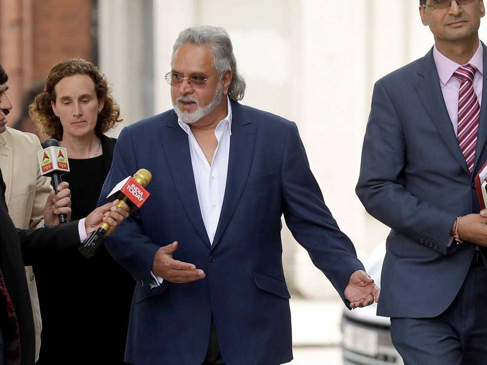 Mallya (61) has been in the UK since March 2016 and was arrested by the Scotland Yard on an extradition warrant on April 18. PTI file photo