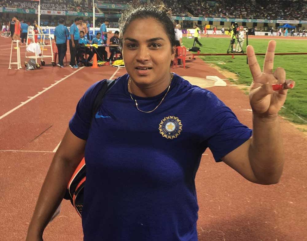 Manpreet, who turned 27 today, upstaged defending champion Chinese Guo Tianqian to give herself a perfect birthday gift at the packed Kalinga Stadium. Image courtesy: Twitter