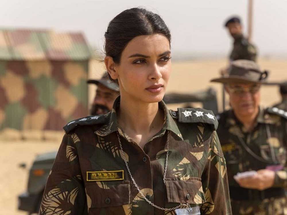 Actress Diana Penty released her first look from her upcoming film 'Parmanu', which also stars actor John Abraham. Image Courtesy Twitter