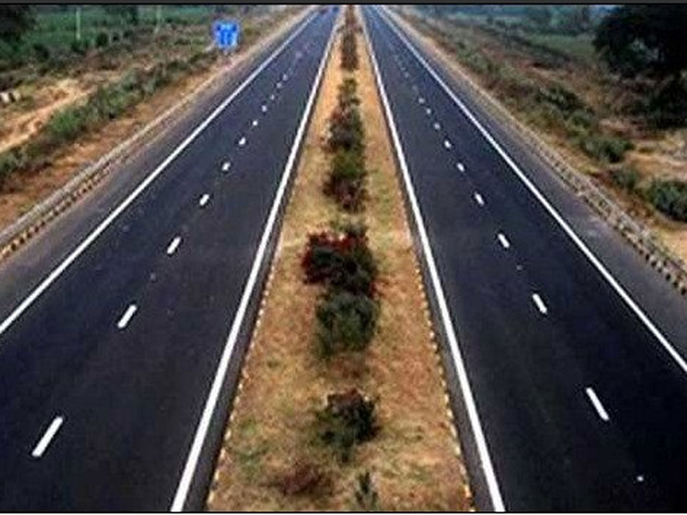 The doubling of lanes on the highway is expected to reduce travel time and vehicle operating costs. Twitter file photo for representation.