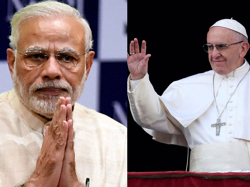 Modi to host Pope Francis