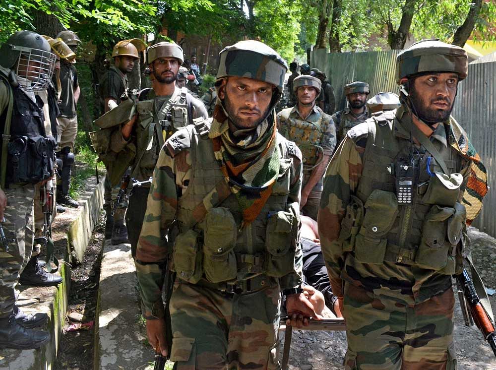 The army had placed a Rs 170-crore order for 1,58,279 helmets to Kanpur-based firm MKU in order to replace the standard issue Model 1974 infantry combat helmets. PTI file photo for representation