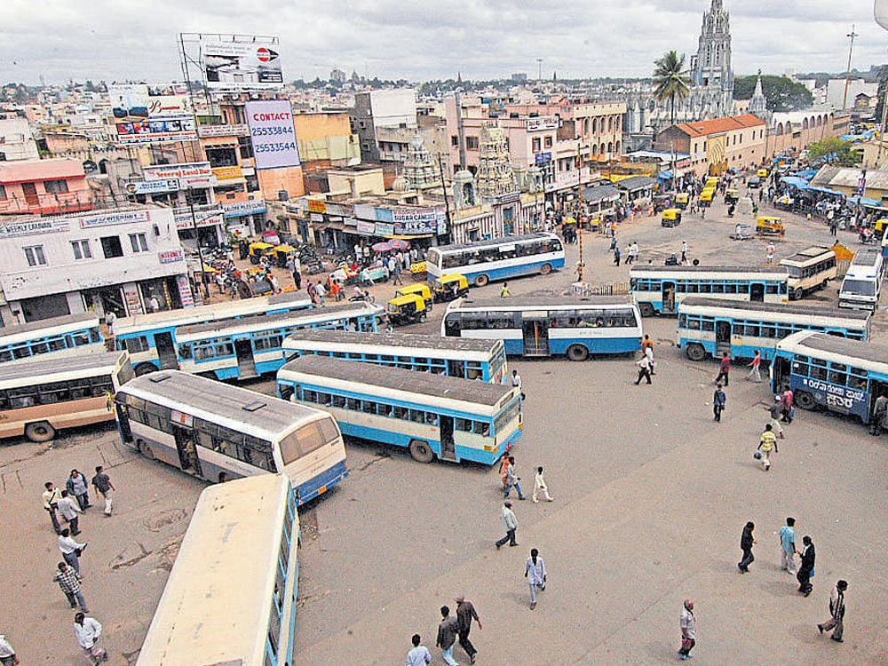 Non-governmental organisation Janaagraha is assisting the BBMP in developing the area around Shivajinagar. DH File photo