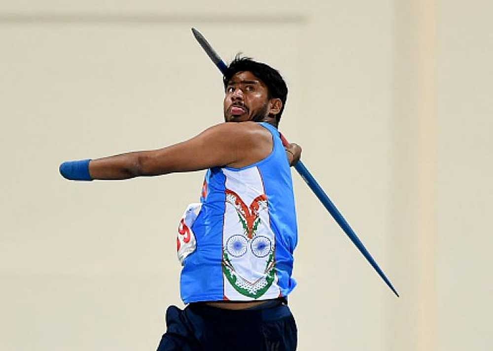 Javelin thrower Sundar Singh Gurjar. file photo
