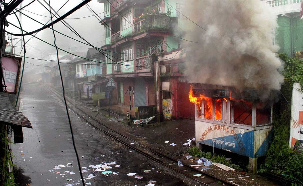 Darjeeling unrest. PTI file photo.