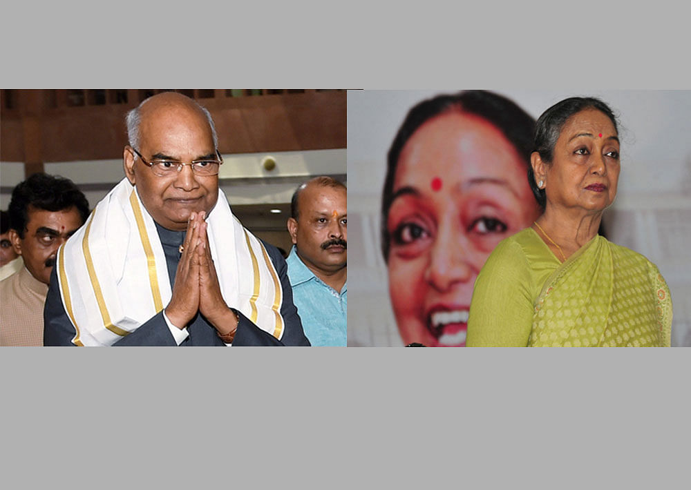 Kovind will be getting more than 23,500 votes in Tamil Nadu against his rival candidate Meira Kumar, who is expected to settle little over 17,000 votes. File Photo