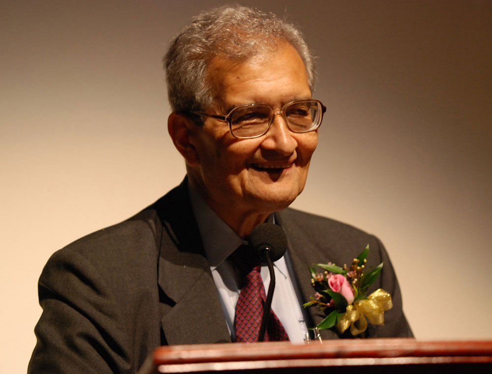 Amartya Sen is the author of 'The Argumentative Indian', upon which the documentary is made. file photo.