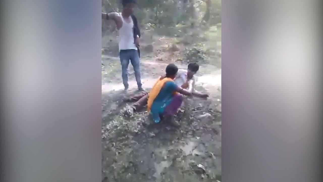 The video, which went viral on the social sites, showed the two lovers being repeatedly kicked and beaten with sticks  by a group of people in what appears to be a forested area.