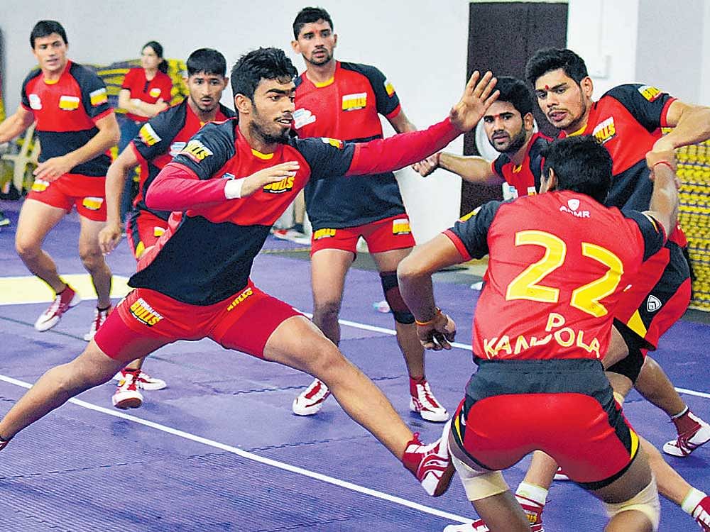 Bengaluru Bulls will play all their home matches in Nagpur after they failed to secure permission from DYES to stage matches at Sree Kanteerava Stadium. DH&#8200;Photo