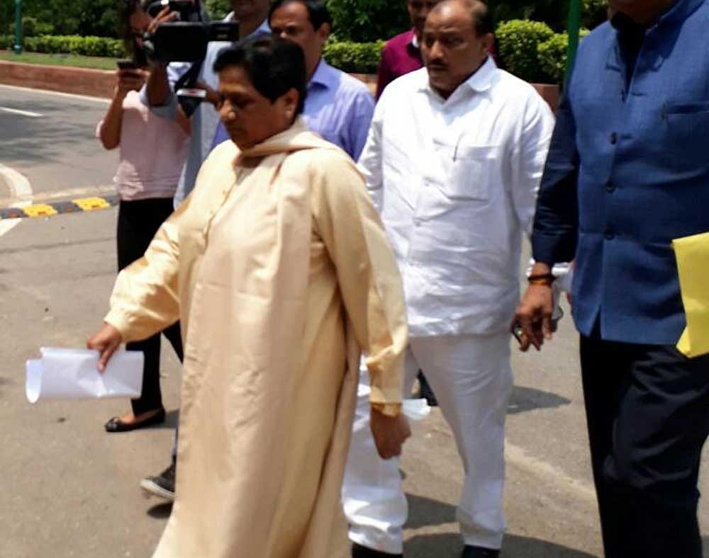 BSP supremo Mayawati. Deccan Herald file photo