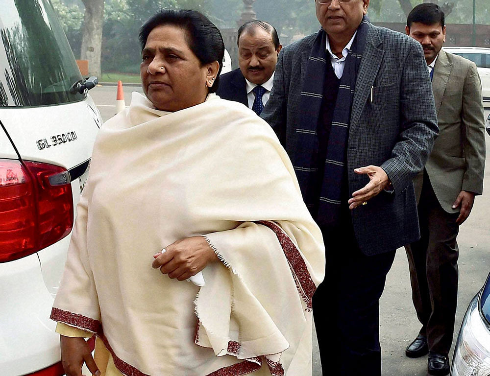 Mayawati, whose term in the Upper House was till April next year, had said that she would resign as there was no point to be a member when she was not allowed to speak. PTI File photo