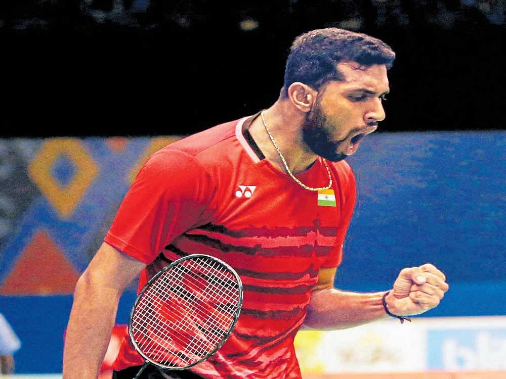 Indian shuttlers P Kashyap, Sameer Verma and H S Prannoy advanced to the quarterfinals of the men's singles' competition at the USD 120,000 US Open Grand Prix Gold. PTI File Photo