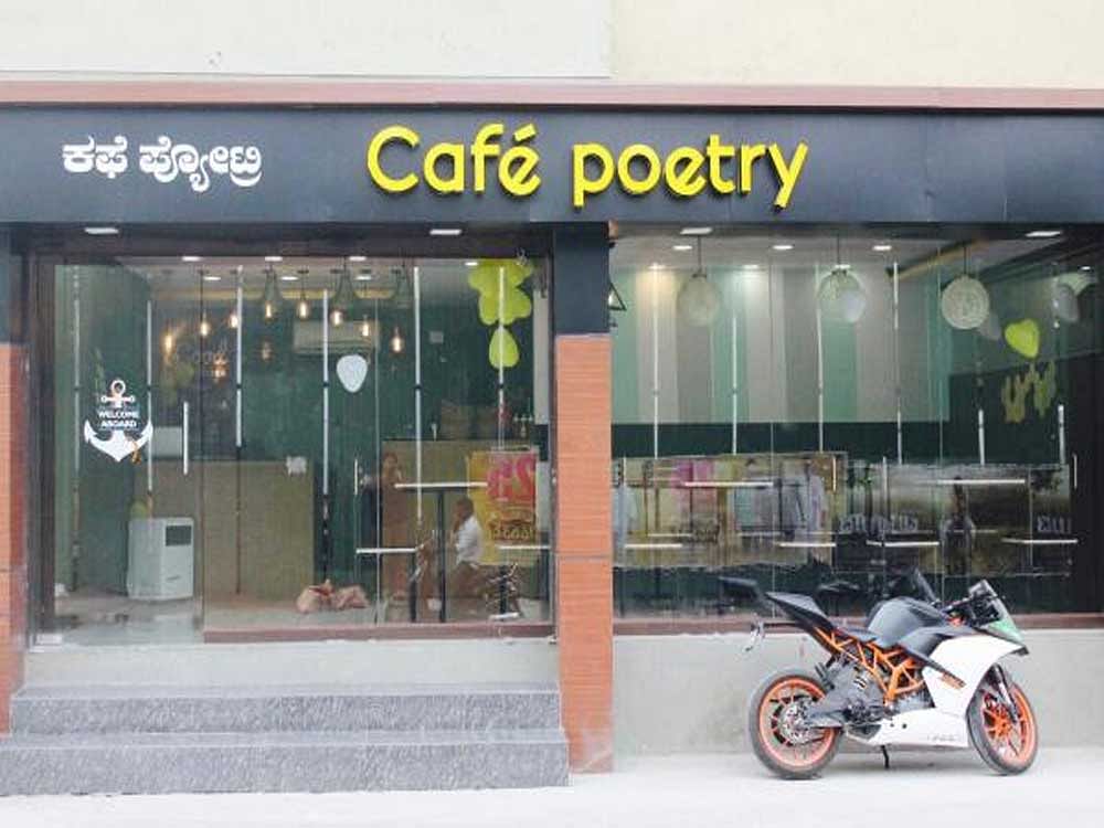 Cafe Poetry:  A view of the exteriors