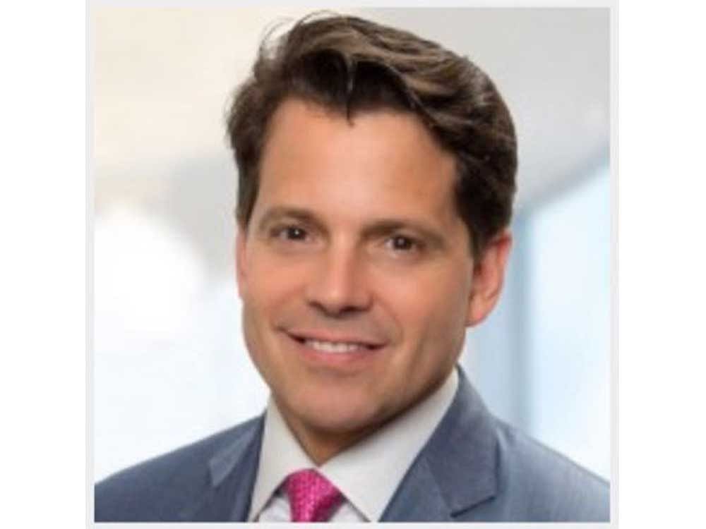 Scaramucci, 53, currently serves as the senior vice president and chief strategy officer at the Export-Import Bank. He will officially begin in his new role on August 15. Courtesy: Twitter