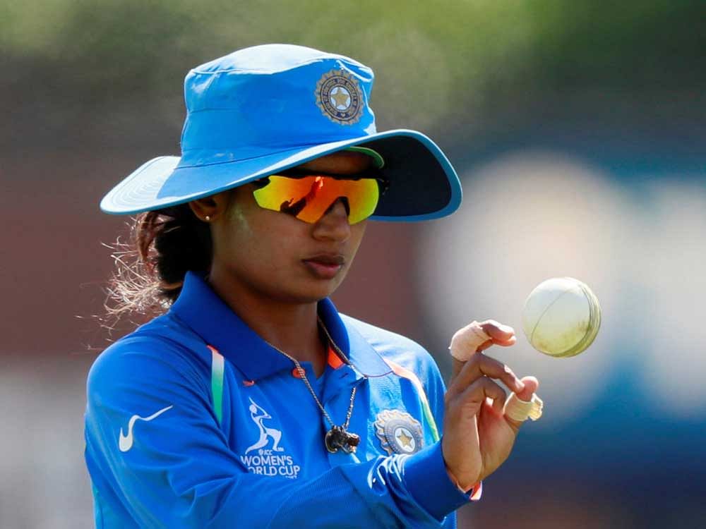 The Indian women cricket team, led by Mithali Raj, will go against England in the ICC Women's World Cup tomorrow at Lord's. Reuters file photo.