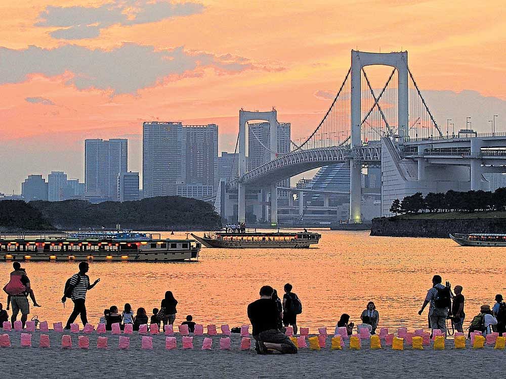 Tokyo ready for the 2020 Olympics. AFP