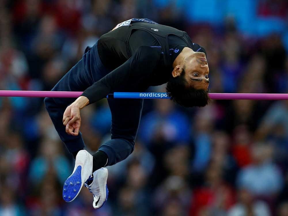 India won a silver and a bronze in the men's T-42 category high jump event through Sharad Kumar and Varun Singh Bhati respectively. Reuters Photo