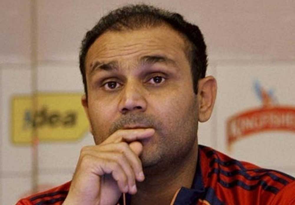 However this time too, Sehwag and his followers has given a buffeting replay with a sharp retrot to Morgan.  pti file photo
