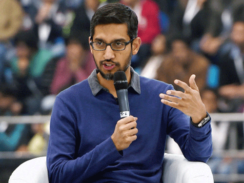 Sundar Pichai joined Google in 2004 and helped lead the development of key consumer products which are now used by over a billion people. PTI File Photo