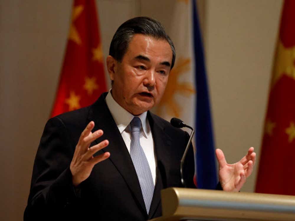 Wang, who is the first top Chinese leader to have commented so far on the Dokalam impasse, yesterday claimed that India 'admitted' to entering Chinese territory. He said that India should 'conscientiously withdraw' its troops from the area. Photo credit: Reuters.