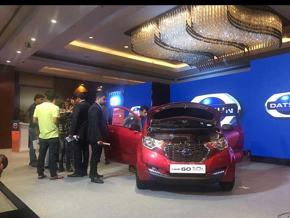 This new variant delivers a fuel efficiency of 22.5 km per litre. The top-end variant of the model is priced at Rs 3.72 lakh (ex-showroom). Photo via Twitter.