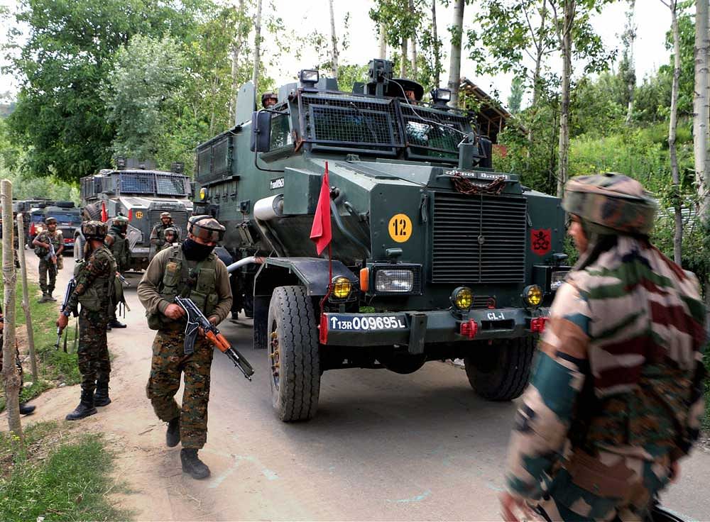 Militants opened fire at a police station in Shopian district and shot at a policeman in Kulgam district of Kashmir late last night, police said today. Press Trust of India file photo