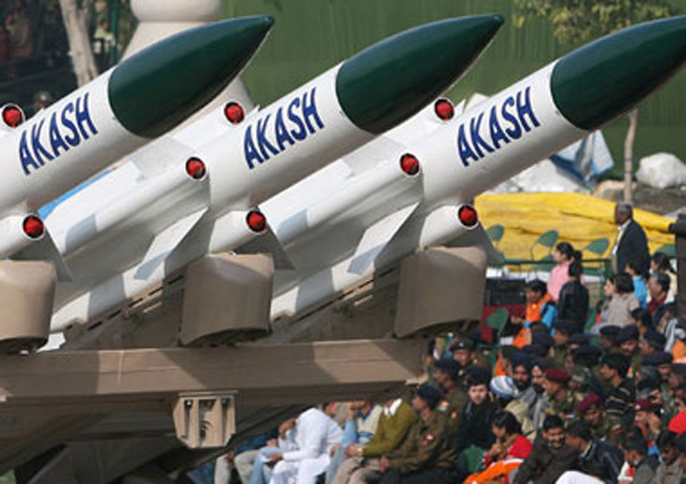 While CAG did not identify the missile and its proposed deployment area, sources said the missiles under the auditor's scanner was Aakash. Reuters file photo