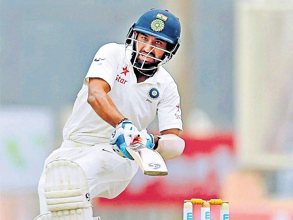 India's Cheteshwar Pujara has enjoyed a prolific run in the build-up to his 50th Test match. PTI Photo