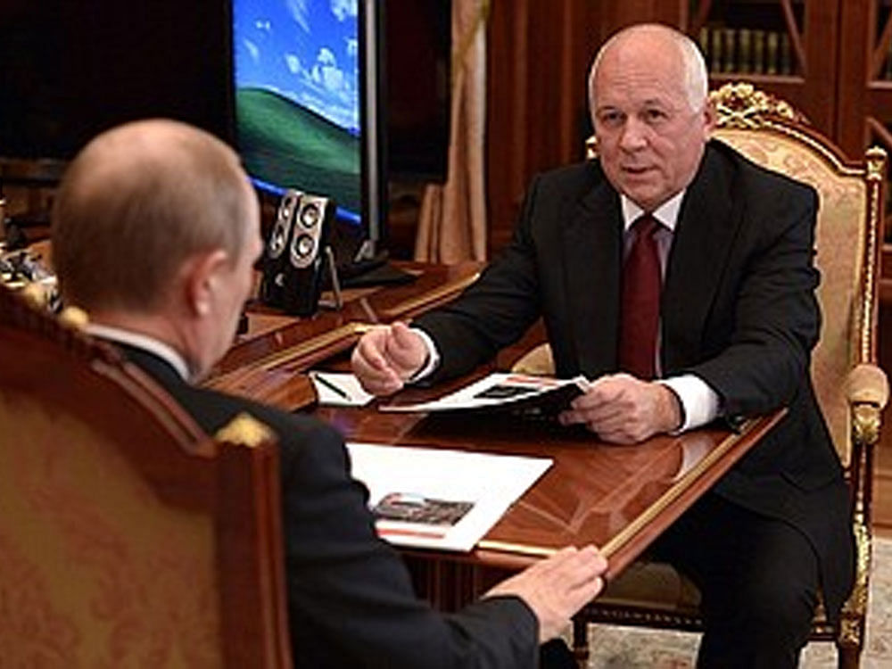 Sergei Chemezov, the CEO of the Rostec State Corporation, said cooperation with India will certainly continue, regardless of whether India cooperates only with Russia or also with Israel, France, the US or other countries. In picture: Sergei Chemezov. Photo credit: Creative Commons, Wikicommons.