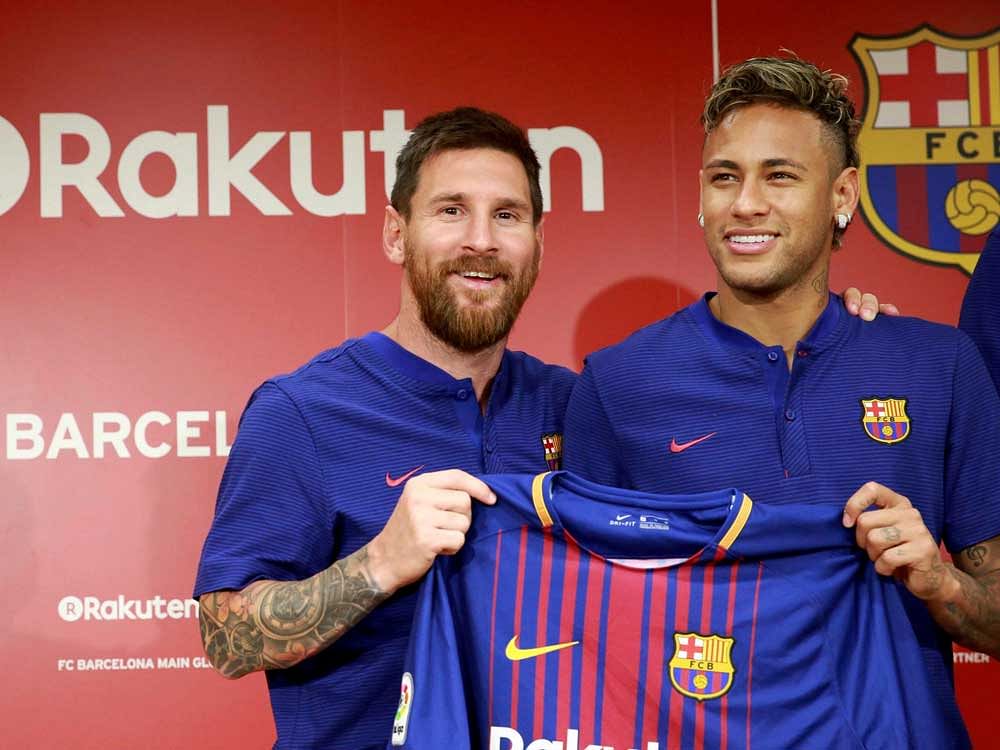 The Catalan club confirmed today that Neymar wanted to leave after weeks of intense speculation, taking the 25-year- old closer to a potential world record move to Paris Saint- Germain. AP/PTI file image