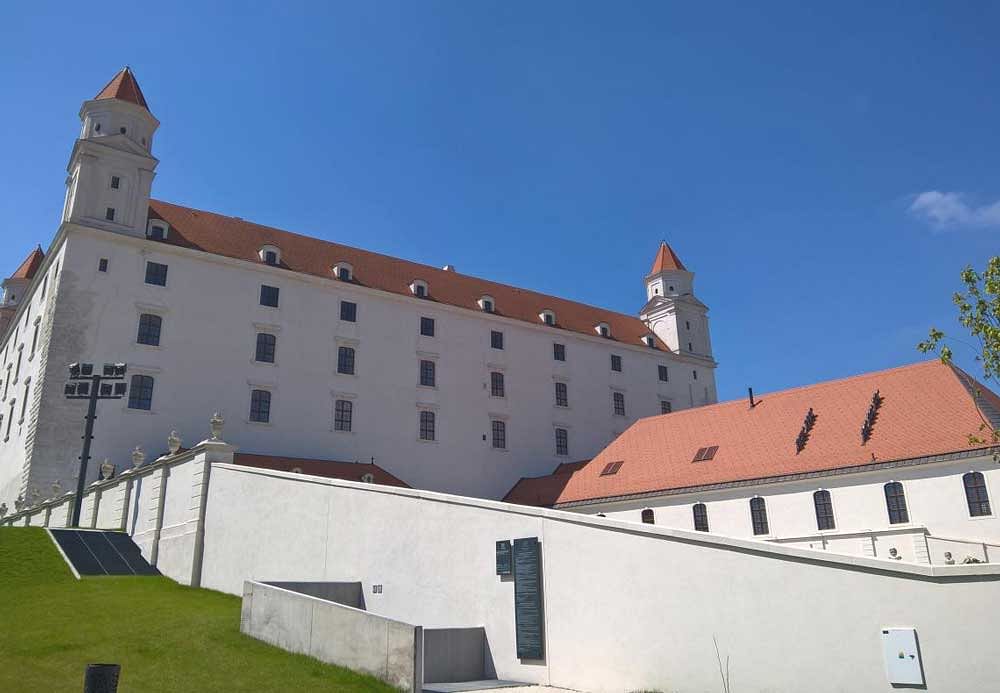 A view of the Bratislava Castle.