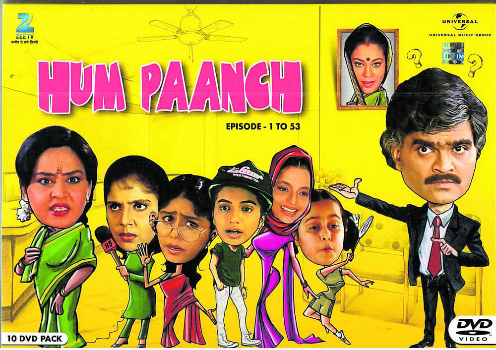 Keeping you Hooked: Still from the television show  'Hum Paanch'.
