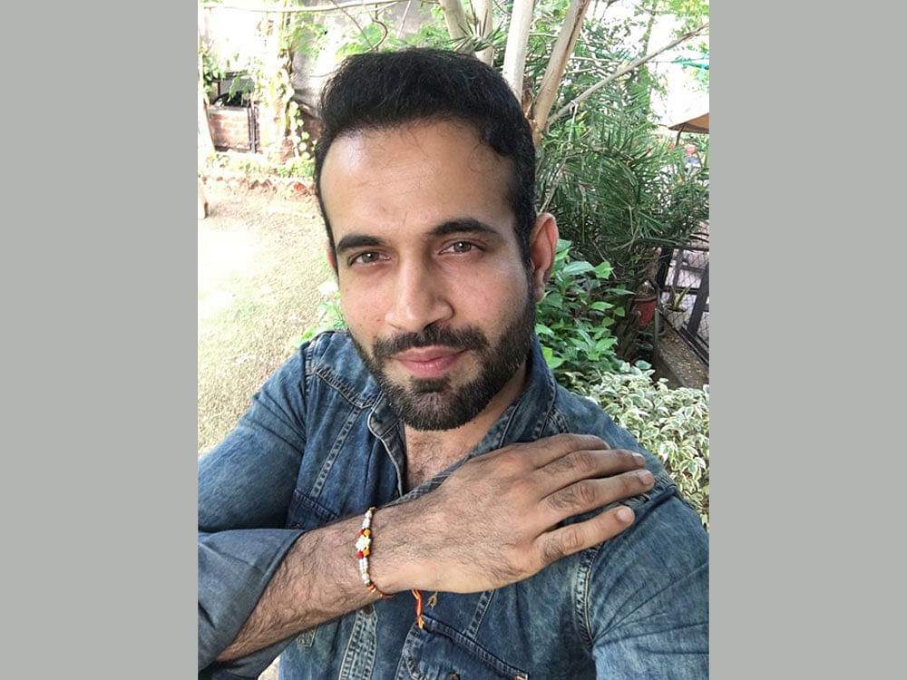 The photo shared by Irfan Pathan, showing him wearing a rakhi, which is traditionally a Hindu festival. Facebook/OfficialIrfanPathan.
