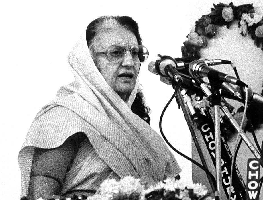 According to the report, dated January 14, 1983, the CIA stated that in the event Indira Gandhi was to die, Congress would become politically crippled as Rajiv Gandhi was not mature enough politically to take the reins of the party. DH file photo.