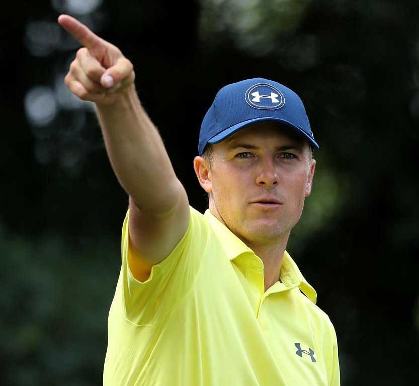 All set In-form Jordan Spieth will look to build on his recent triumph at the PGA Championship. Reuters