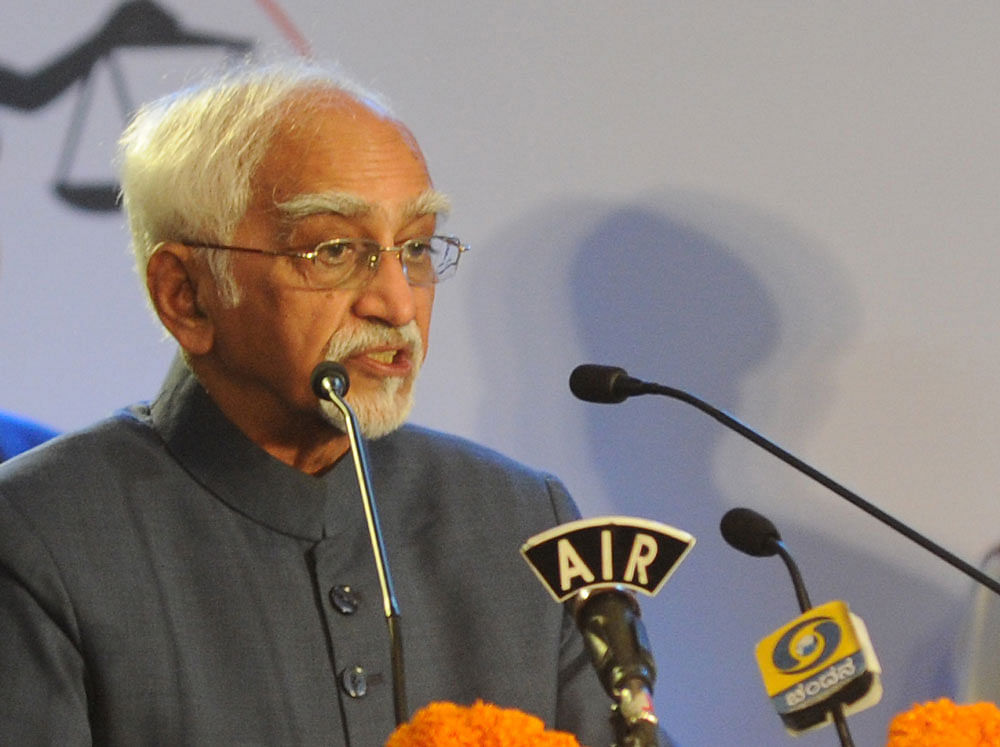 Vice President Hamid Ansari. DH file photo