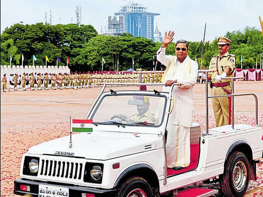 In picture:  Chief Minister Siddaramaiah, DH Photo.