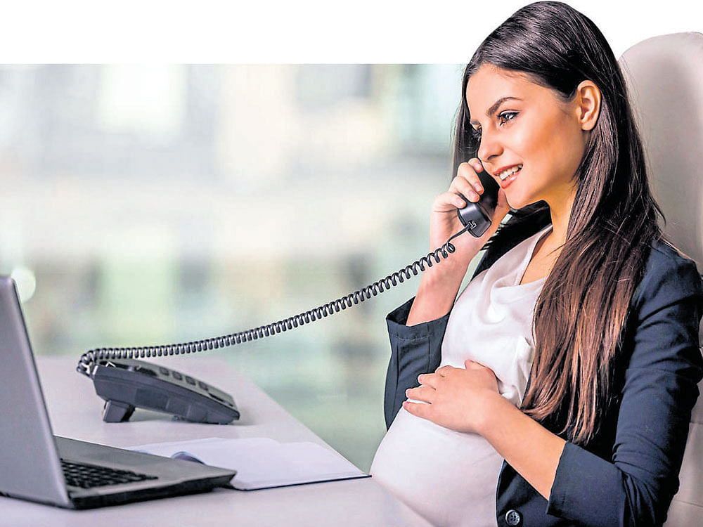 Allowing women to avail themselves of flexbility at work after childbirth could be best for both their career and their child. representative image.