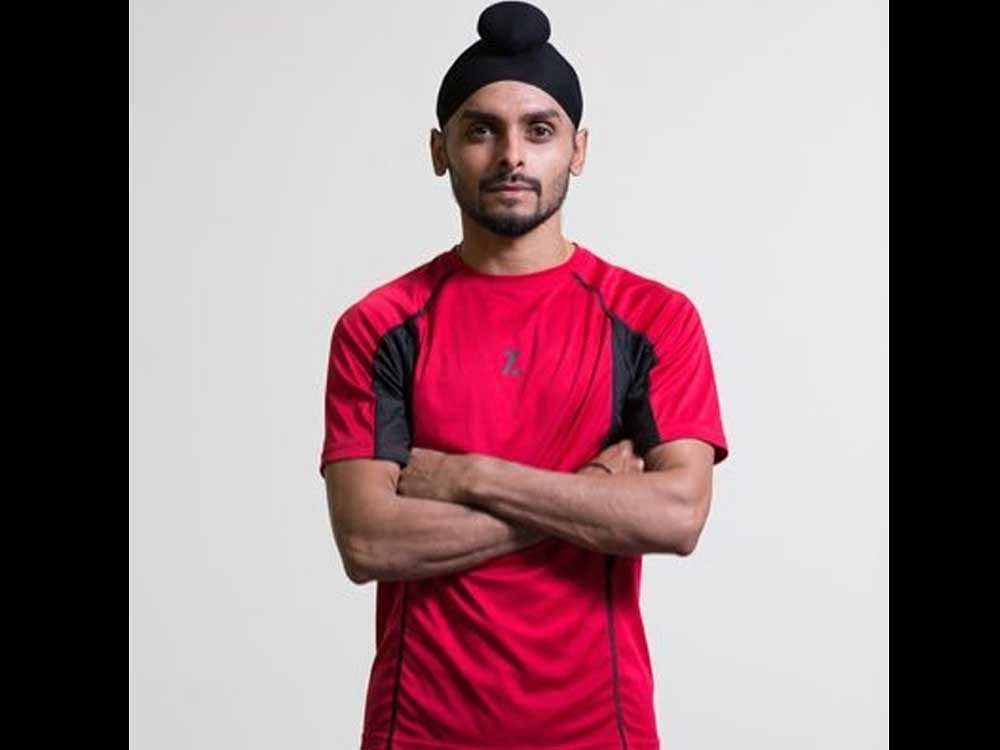 Harinder Pal Sandhu aims to win medals in the upcoming Asian and Commonwealth games, saying it will be more difficult for the selectors to ignore him once he wins laurels there. Twitter photo.