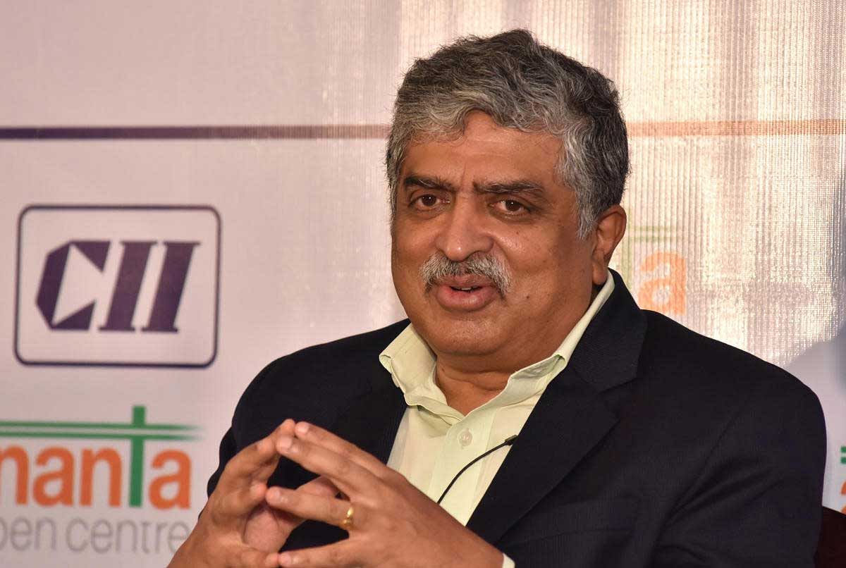 Infosys co-founder and former MD & CEO Nandan Nilekani. File Photo