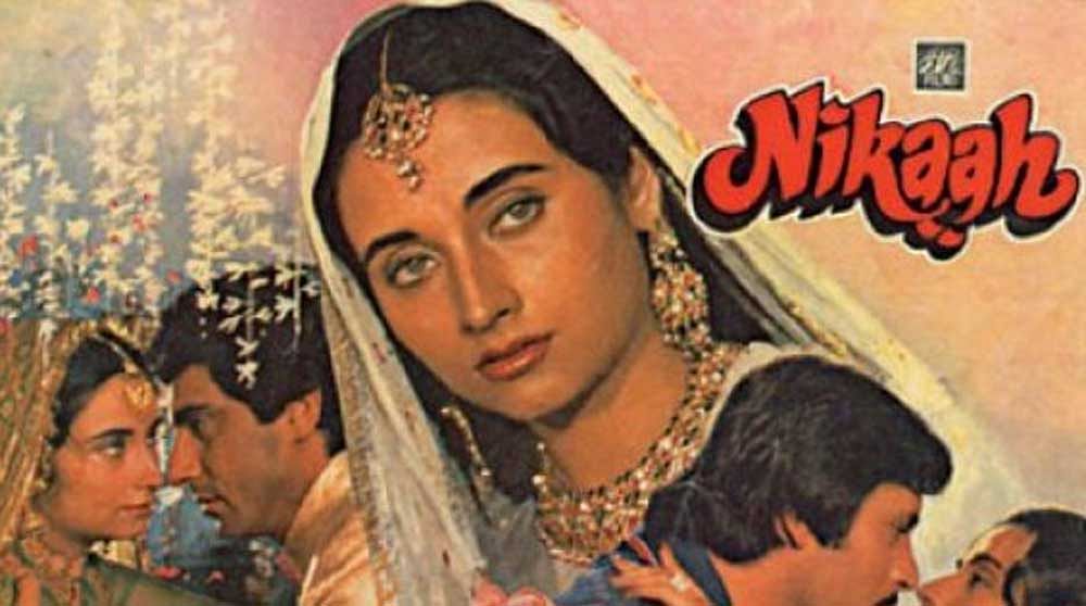 The poster of 'Nikaah', originally titled 'Talaq, Talaq, Talaq'.