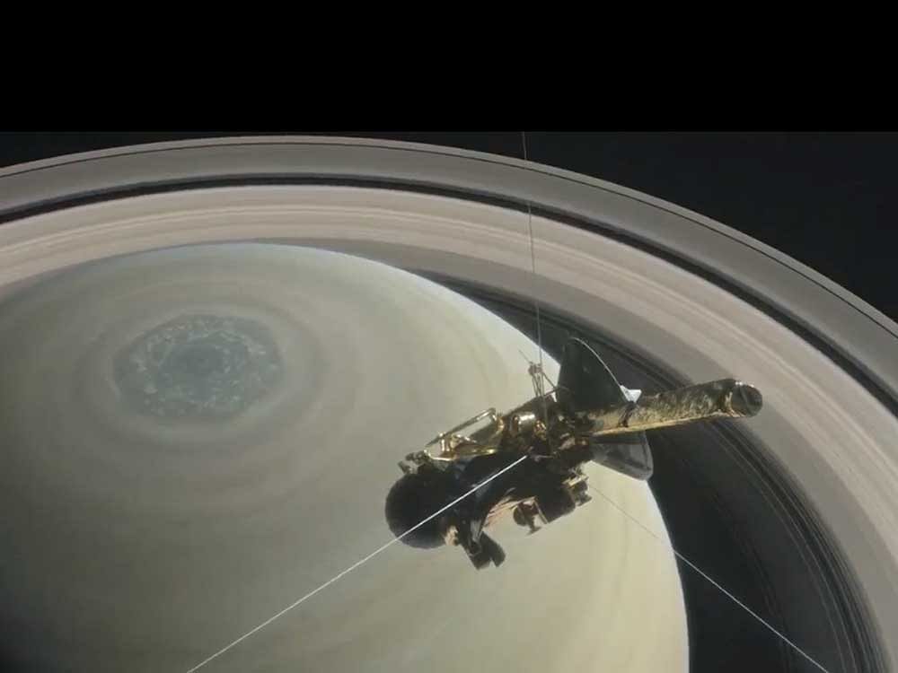 NASA's Cassini Spacecraft Prepares To Plunge Into Saturn